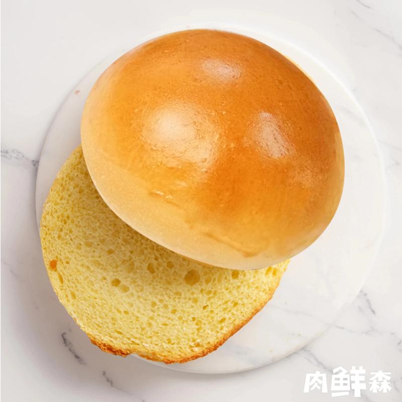 汉堡面包胚冷冻保存黄油面包（4个/包）商用家用半成品早餐,水产肉类/新鲜蔬果/熟食,牛肉饼/汉堡饼,淘宝优惠券,粉丝福利购,淘宝优惠卷