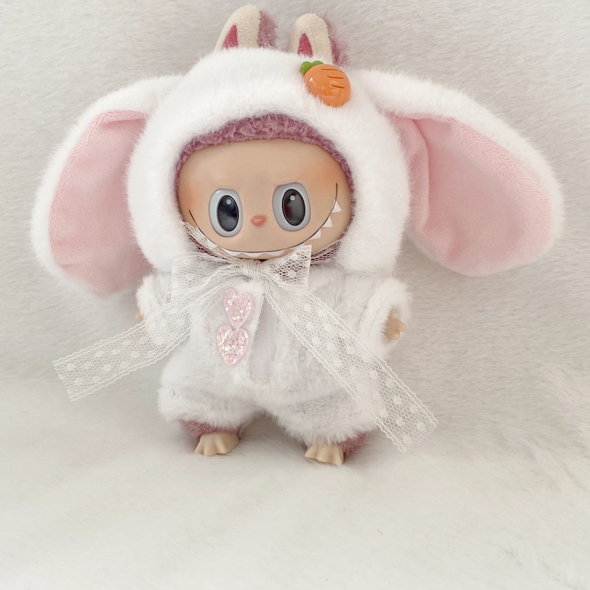 17cm拉布布挂件坐坐派对盲盒娃娃替换衣服变身大耳朵兔子猫咪娃衣,住宅家具,红木配件/配饰,淘宝优惠券,粉丝福利购,淘宝优惠卷