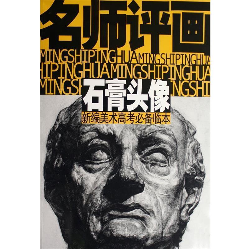 沈玉佩,徐岸兵　编著名师评画 石膏头像（正版旧书包邮）浙江人民美术出版社9787534024702