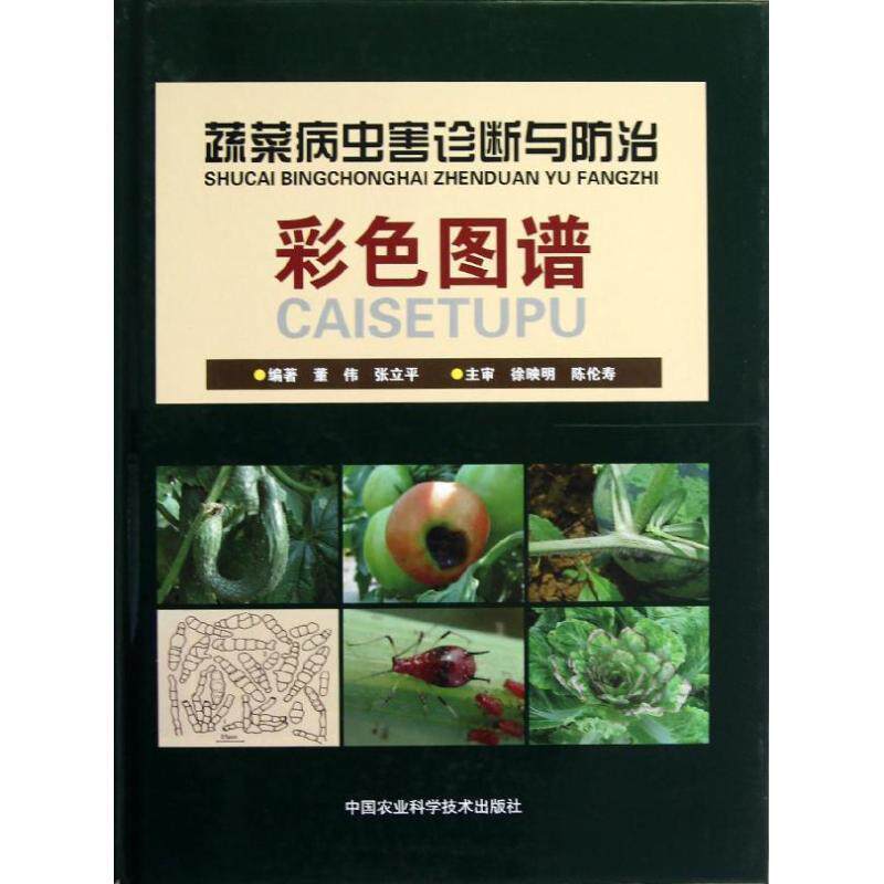 董伟 编蔬菜病虫害诊断与防治彩色图谱（正版旧书包邮）中国农业科学技术出版社9787511610522