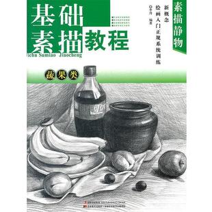 李丹 编著基础素描教程·素描静物(正版旧书包邮)吉林美术出版社9787538667875