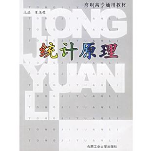 夏玉荣 主编统计原理（正版旧书包邮）合肥工业大学出版社9787810932219