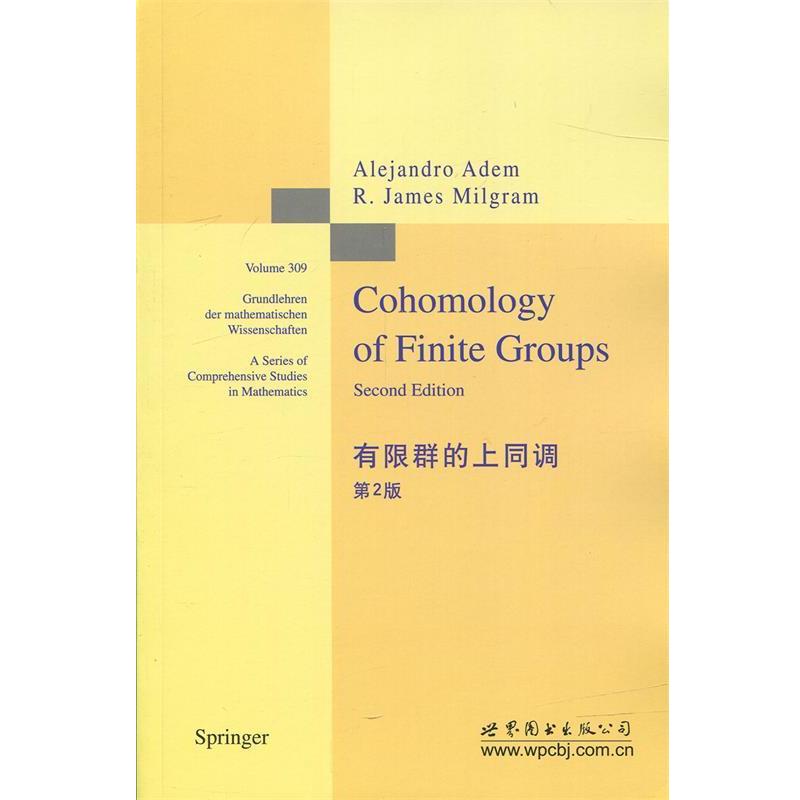(美)Alejandro Adem(A. 阿德姆)有限群的上同调 第2版（正版旧书包邮）世界图书出版公司9787519202569