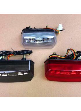 摩托车银钢小怪兽MSX125CBR65F改装LED后尾灯转向灯刹车灯行车灯