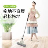 2024新款 海绵拖把吸水头免手洗胶棉拖布挤水神器一拖家用懒人拖净