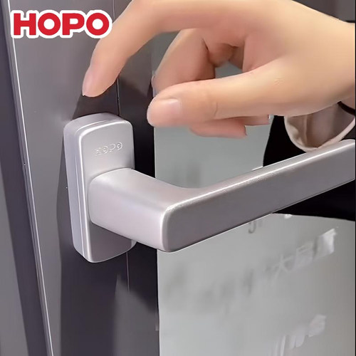 HOPO深圳好博 断桥系统窗 带锁把手 PH940窗执手带儿童锁窗户拉手