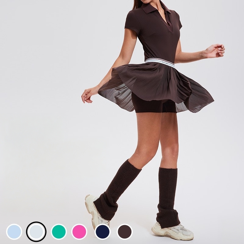 新款运动POLO衫女夏羽毛球速干