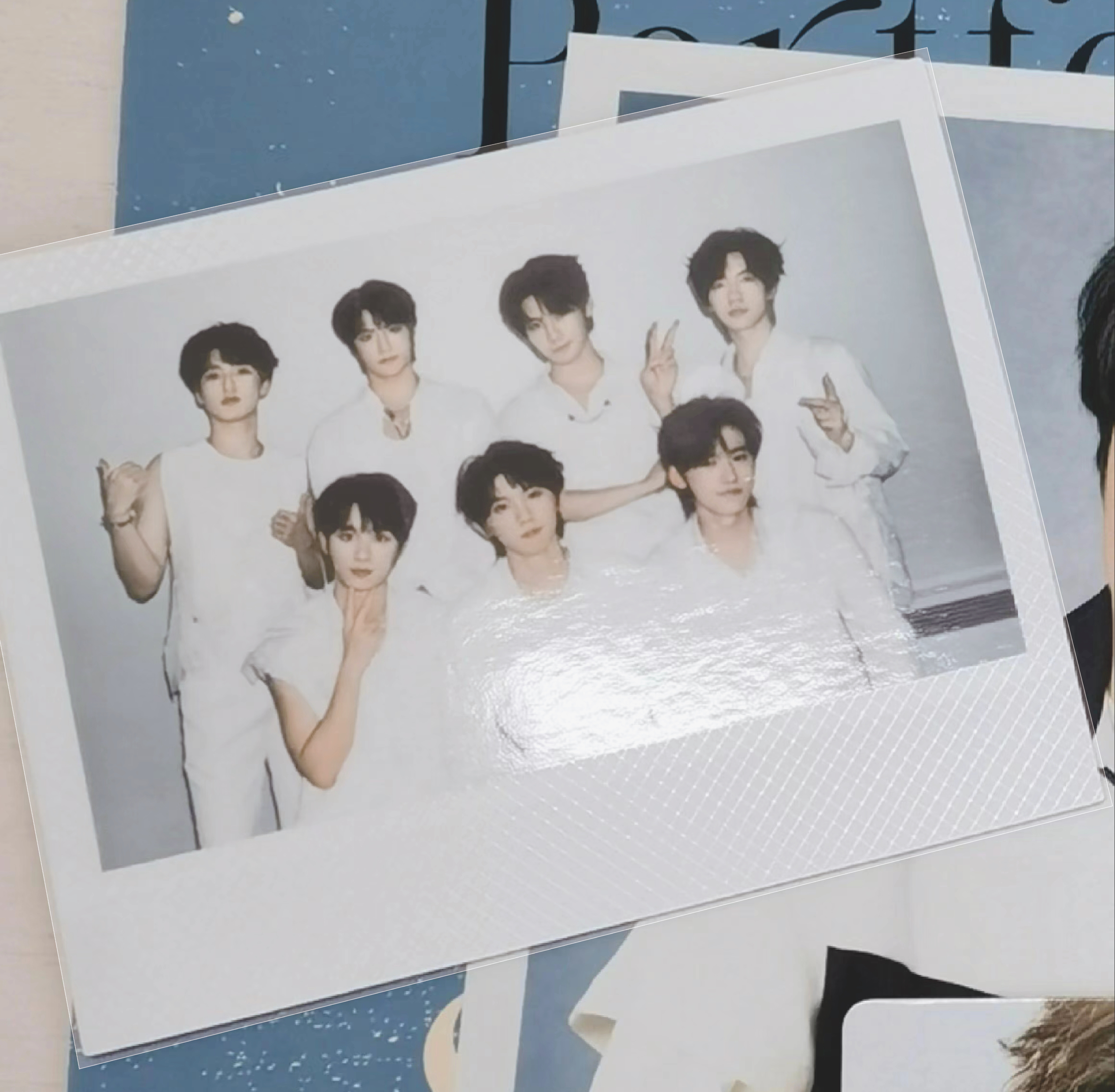 时代少年团春日宽幅拍立得卡膜尺寸89*110mm下封口设计高清透明膜