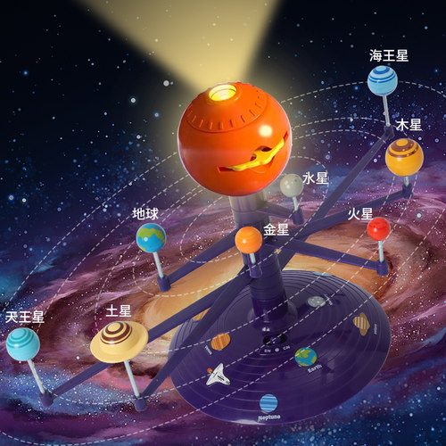 太阳系八大行星模型玩具科学