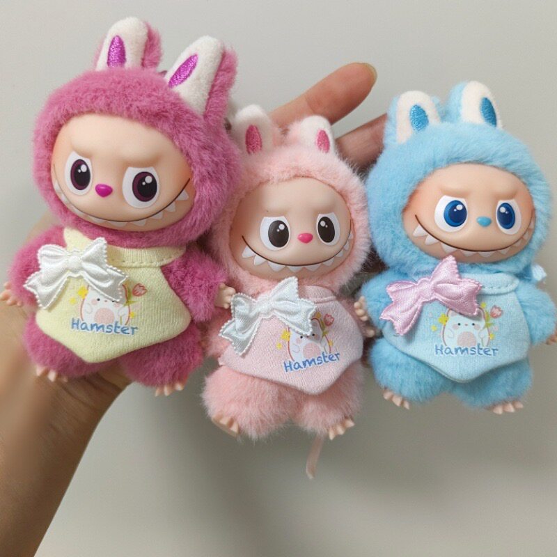 仅娃衣拉布布4.0娃衣mini版Labubu四代肚兜衣服心底密码娃衣21图片