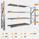 304不锈钢仓储货架冷库商用储物架仓库多层可调节不锈钢重型货架