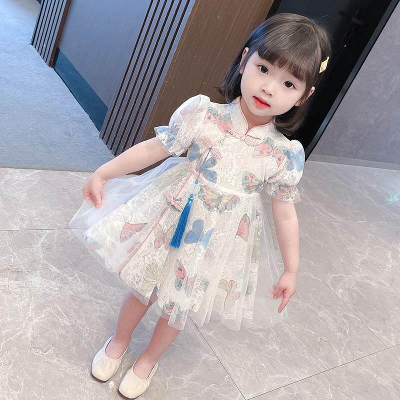 女.童旗袍裙子1夏款2中国风连衣裙3岁半宝宝蕾丝公主裙4小女孩&&r怎么样,好用不?