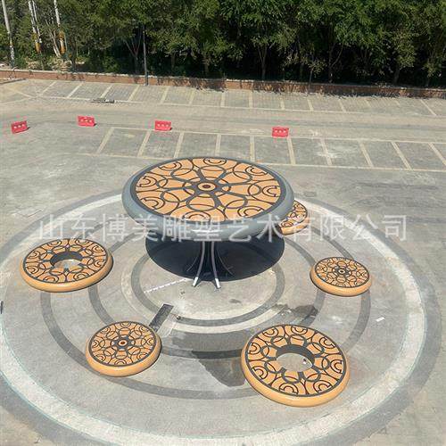 不锈钢廊架雕塑大型户外广场景区凉亭中式钢结构遮阳亭子景观雕塑