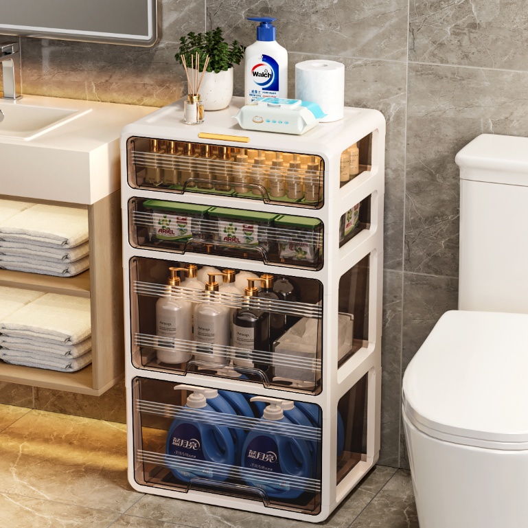 卫生间夹缝收纳柜窄边置物柜