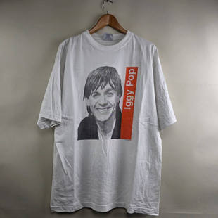 WHO CARE复古大百科1998 Iggy Pop Trainspotting复古休闲短袖T恤