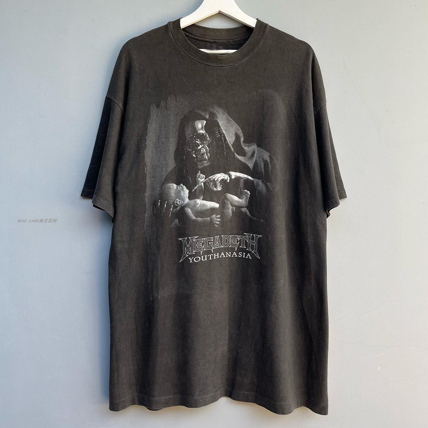 大码摇滚创意设计感短袖T恤