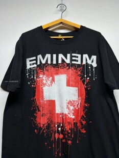 Eminem The Slim Shady LP tee/tshirt埃米纳姆垂感内搭短袖T恤