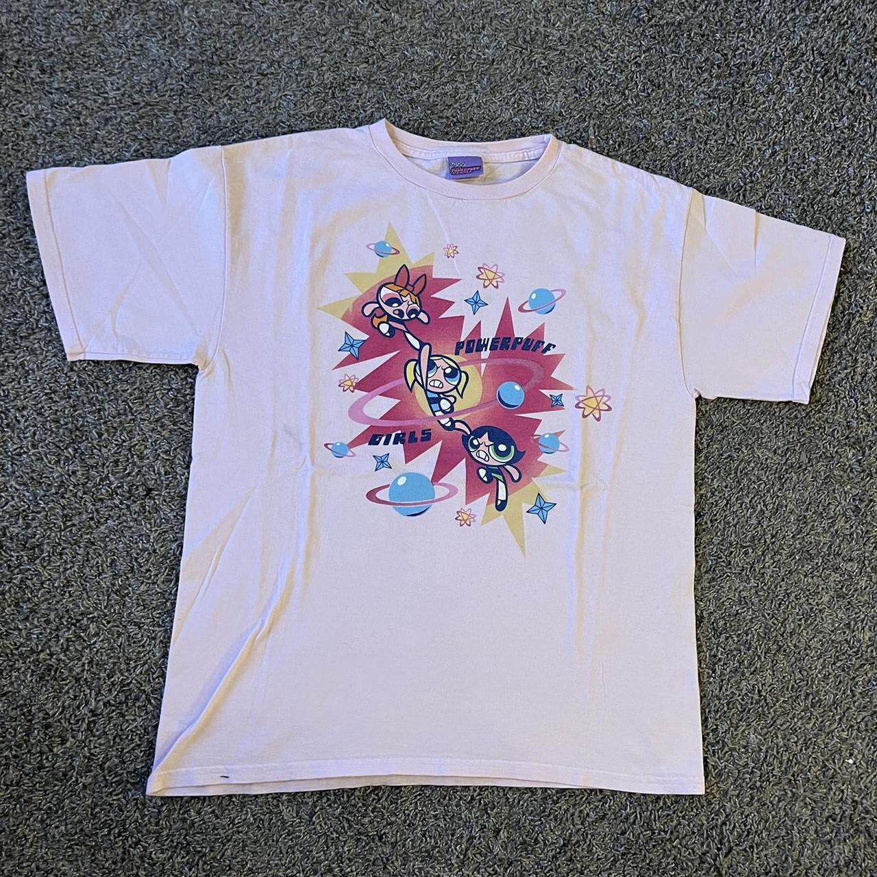 WHO CARE复古大百科the powerpuff girls 飞天小女警不透短袖T恤