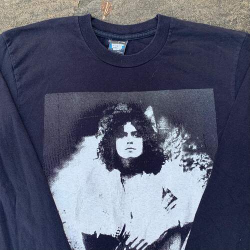 the best Marc Bolan Long Sleeve Spray paint基础款垂感长袖T恤