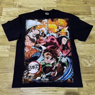 Demon Slayer tee/tshirt Kamado Tanjirou炭治郎鬼灭之刃短袖T恤