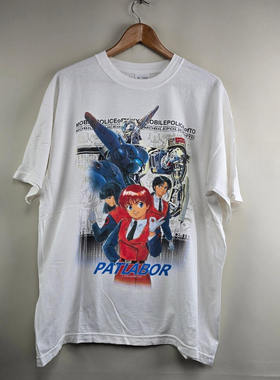 WHO CARE复古大百科Masami Yuki Patlabor Anime好穿不透短袖T恤