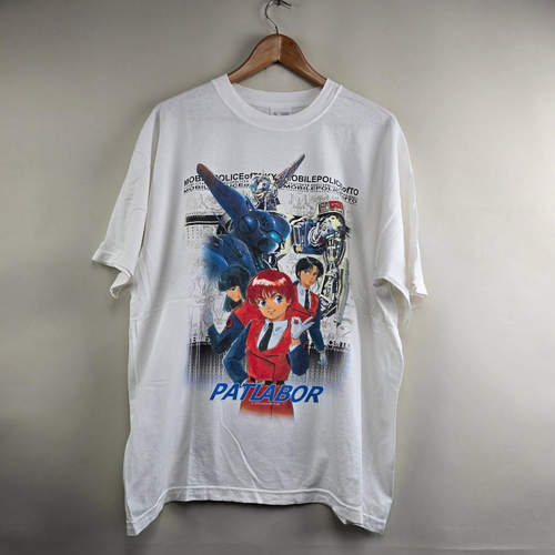WHO CARE复古大百科Masami Yuki Patlabor Anime好穿不透短袖T恤