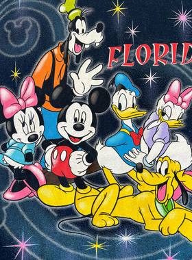 Mickey Mouse Donald Duck short sleeves Goofy Goof米奇短袖T恤