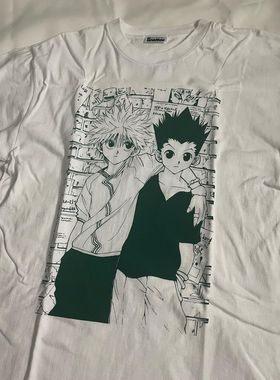 HUNTER×HUNTER KILLUA ZAOLDYECKtee/tshirt全职猎人动漫短袖T恤