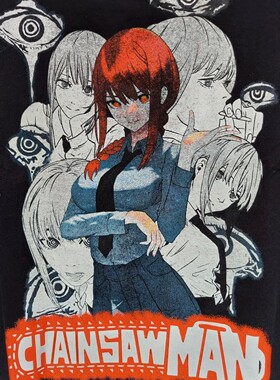 Chainsaw Man 电次Denji short sleeves anime链锯人动漫短袖T恤