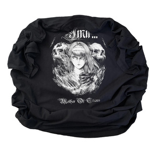 blacktee尤米尔动漫高街短袖 rare T恤 CARE复古大百科Ymir WHO