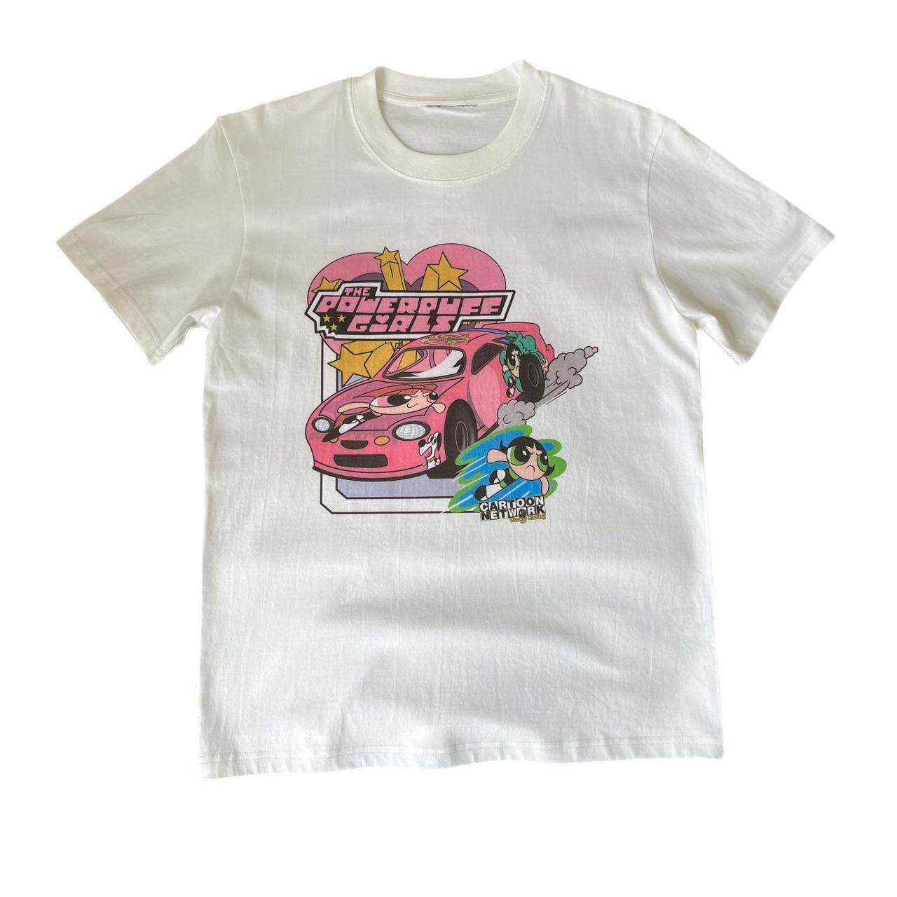 WHO CARE复古大百科the powerpuff girls 飞天小女警小众短袖T恤