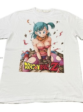 Dragon Ball Bulma short sleeves logo七龙珠布尔玛可爱短袖T恤