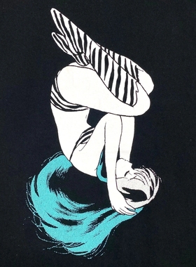 Urusei Yatsura miyake shinobu tee/tshirt福星小子宽松短袖T恤