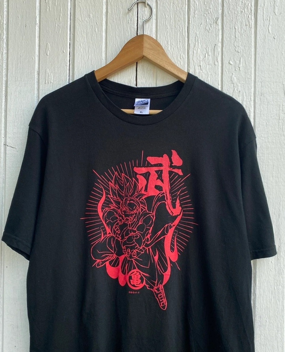 Dragon Ball Goku short sleeves y2k rare七龙珠雅木茶短袖T恤