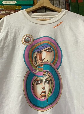 JOJO'S BIZARRE ADVENTURE tee/tshirtJOJO的奇妙冒险落肩短袖T恤