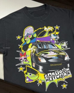 Powerpuff Girls Blossom short sleeves飞天小女警卡通短袖T恤