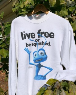 A Bug's Life Long SleeveDaveFoley cartoon虫虫危机趣味长袖T恤