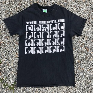 WHO CARE复古大百科披头士The Beatles约翰列侬英伦摇滚潮短袖T恤
