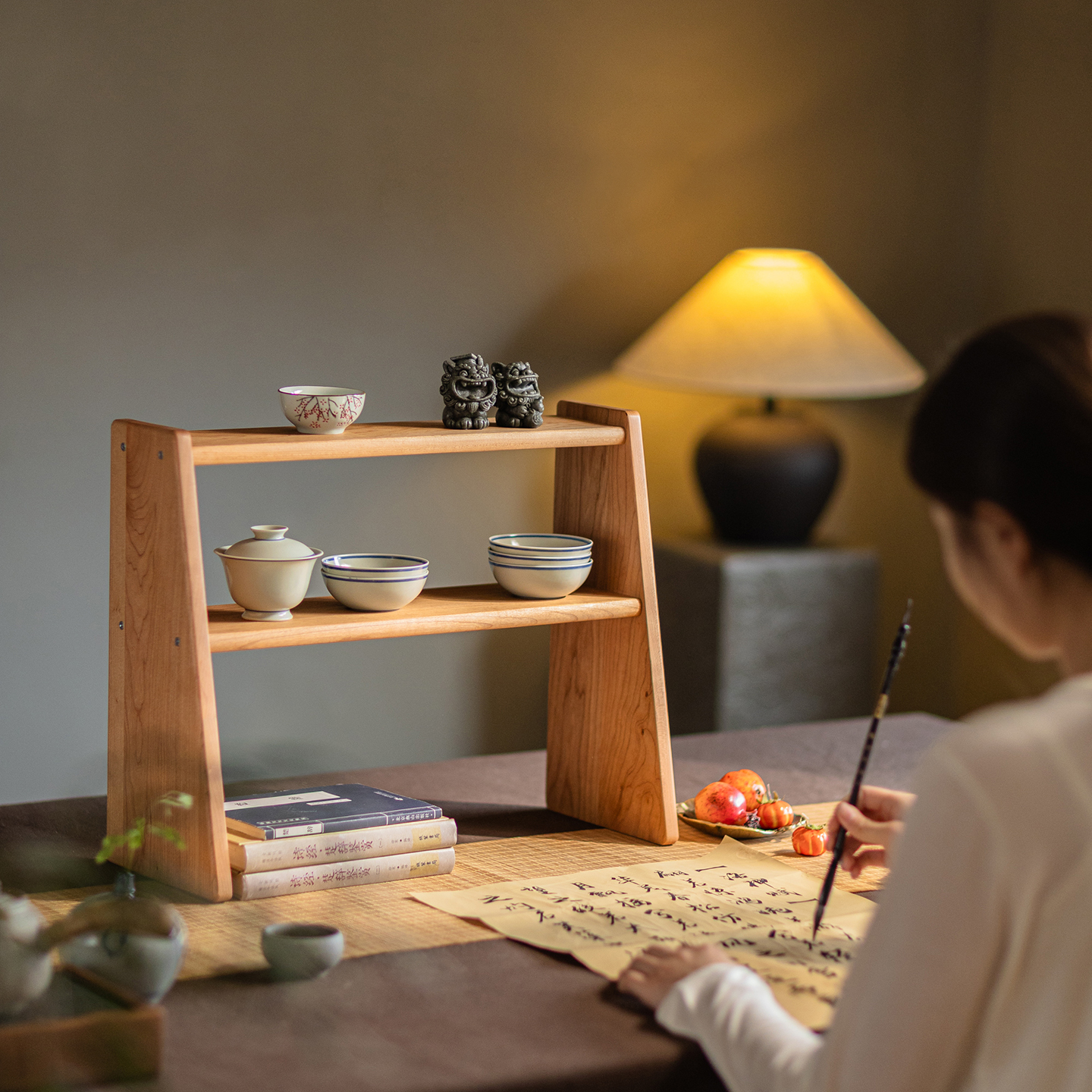 岩璞多层置物架杯子收纳架