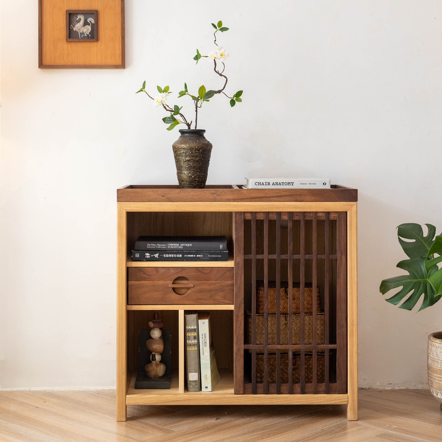 实木多功能斗柜餐边柜收纳柜