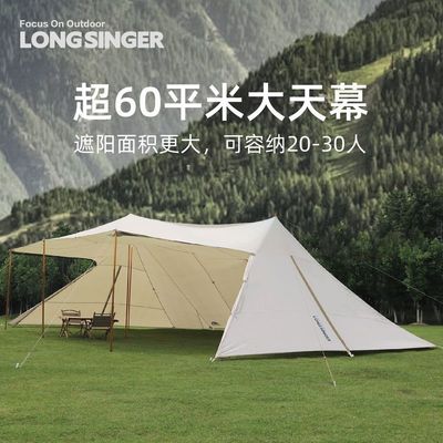 龙行者超大A塔天幕户外大