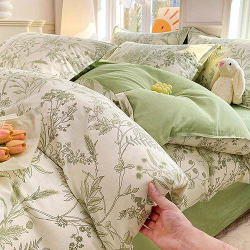 A类全棉纯棉单被套单件1.5米单人150x200x230被罩180x220双人被单