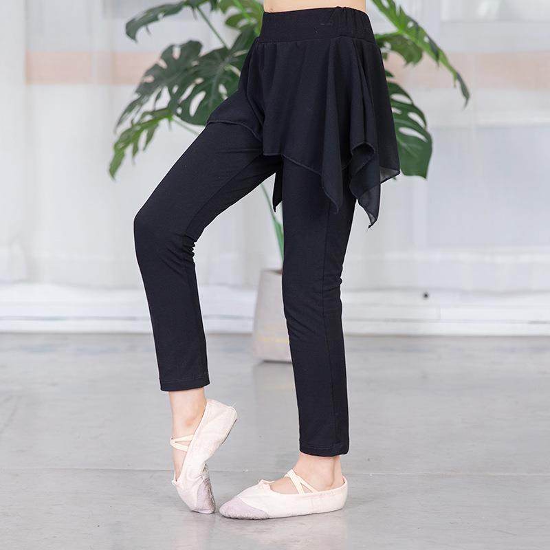 儿童舞蹈裤女童雪纺裙裤健美操裤紧身弹力练功裤打底裤拉丁舞蹈裤,运动/瑜伽/健身/球迷用品,广场舞套装,淘宝优惠券,粉丝福利购,淘宝优惠卷