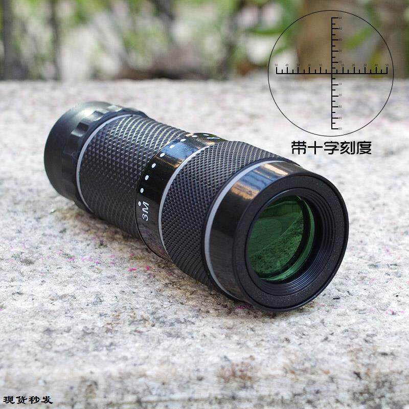 弹弓专用十字倍镜带可调节单筒光学高清10倍镜猫头鹰狙击瞄准器新
