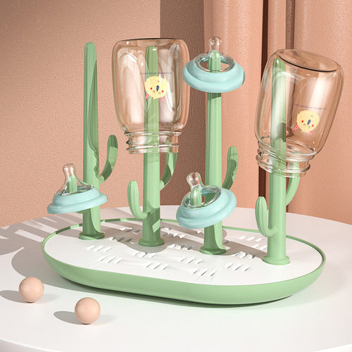 婴儿奶瓶架多功能可拆卸晾干架宝宝奶嘴奶瓶沥水架儿童便携沥干架