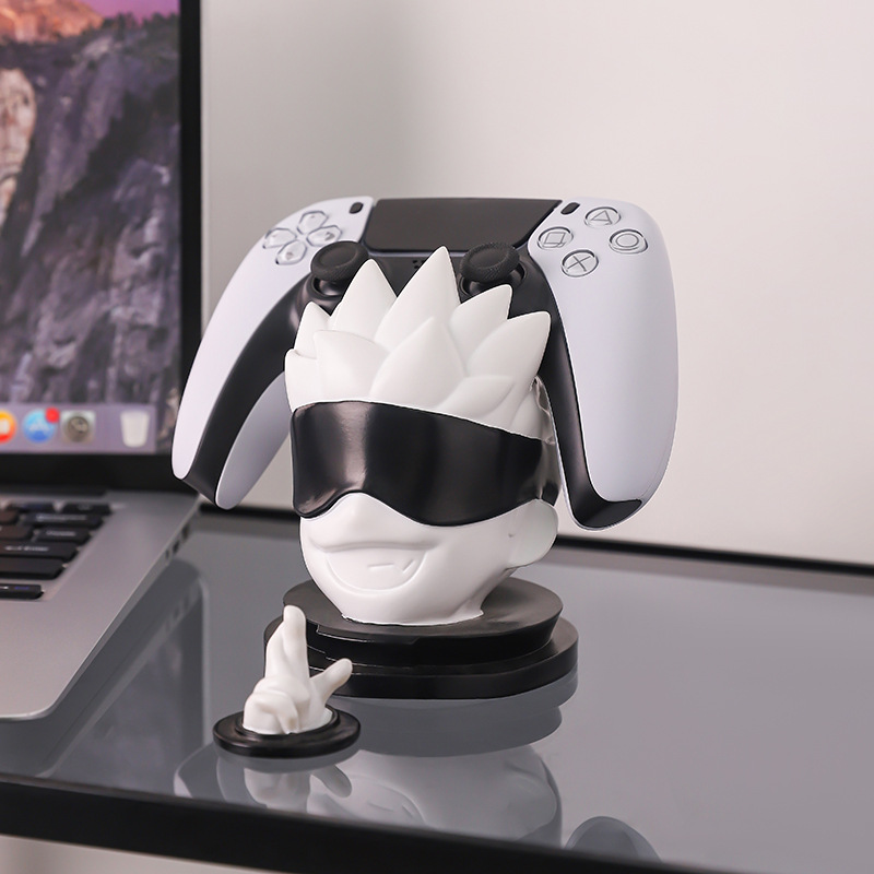 xbox游戏手柄支架挂架PS5收纳置物架配件桌面摆件创意手办多功能