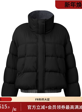 凡人优品韩版短款立领羽绒服女泡芙面包服保暖外套Y002