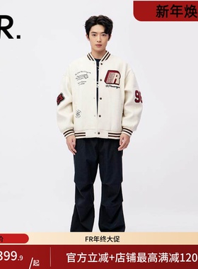 凡人优品男士棒球服外套时尚休闲百搭A847CP