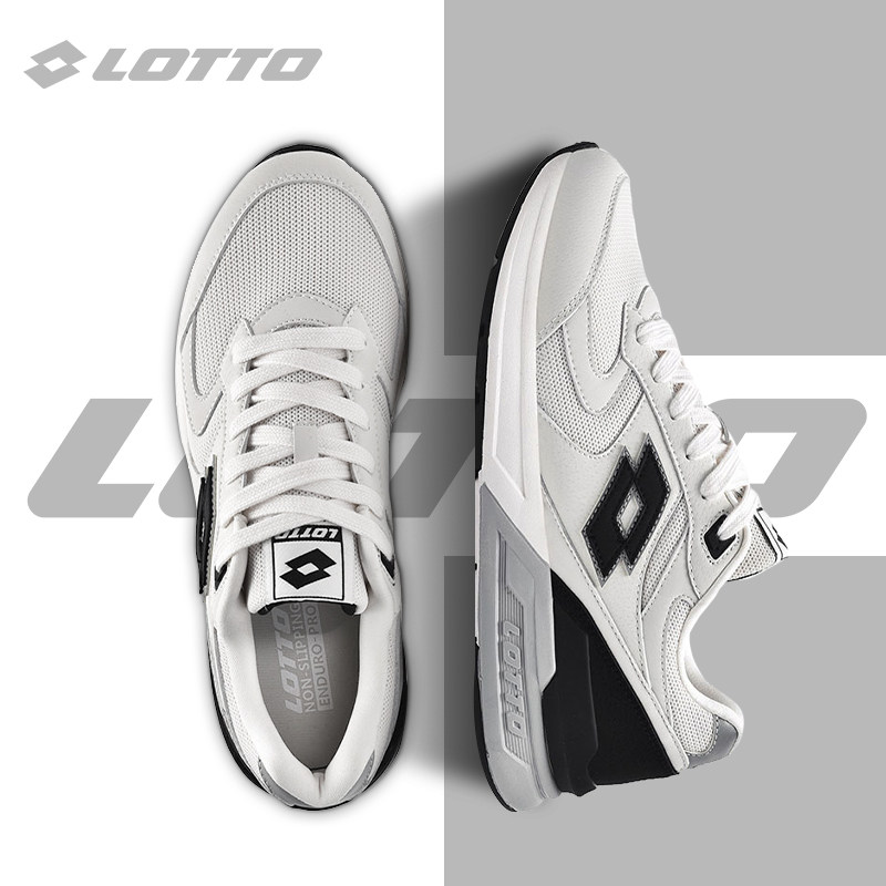 LOTTO乐途男鞋名牌运动鞋2026春夏季新款轻便网面透气防臭休闲鞋