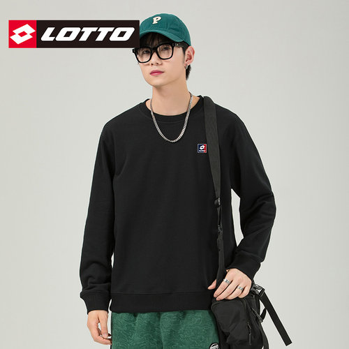 Lotto/乐途无性别圆领卫衣男女款